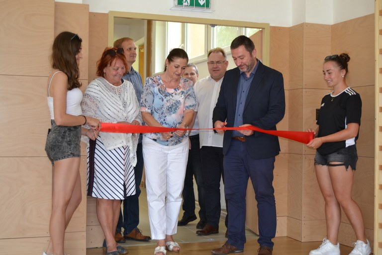 Základní škola Generála Janka má nově zrekonstruovanou tělocvičnu