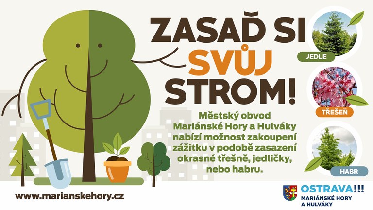 Zážitkový dárek - zasazení stromu