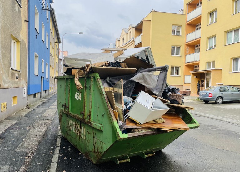 Zbavte se velkoobjemového odpadu