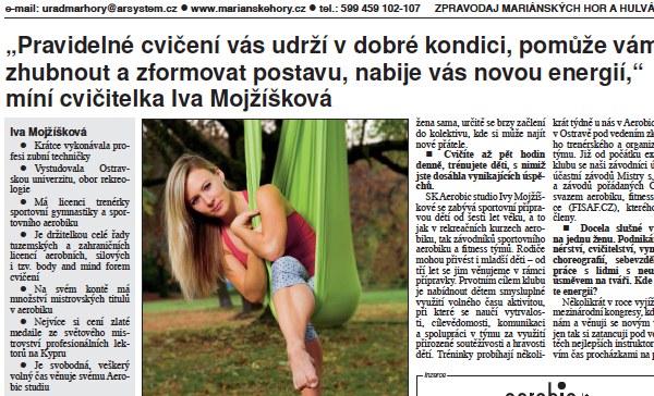 Zpravodaj Mariánských Hor a Hulvák v barevném provedení